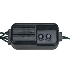 40-Count Musical Bells Multi-Function Christmas Lights, 13ft Green Wire