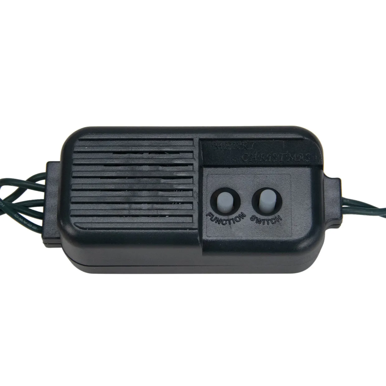 40-Count Musical Bells Multi-Function Christmas Lights, 13ft Green Wire