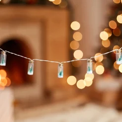 10-Count Tree in a Bottle Christmas String Lights - LED Warm White - 3' Clear Wire