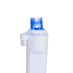 50ct Blue LED Wide Angle Christmas Lights, 16.25ft White Wire