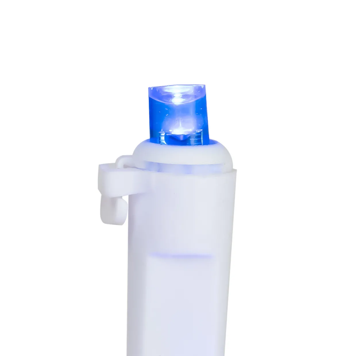 50ct Blue LED Wide Angle Christmas Lights, 16.25ft White Wire