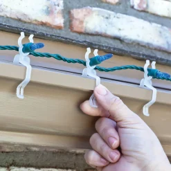 1000ct Clear Gutter and Shingle Christmas Light Clips