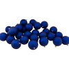 32ct Matte Royal Blue Shatterproof Matte Christmas Ball Ornaments 3.25" (80mm)