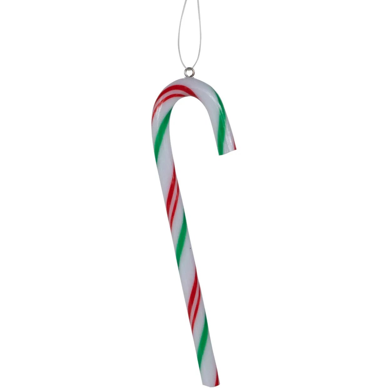 12ct Multi Twist Candy Cane Christmas Ornaments 4"