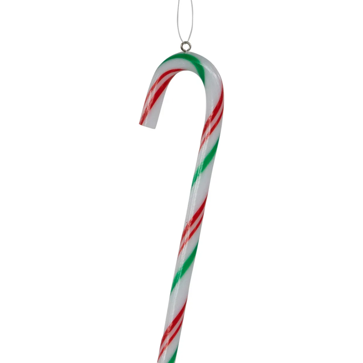 12ct Multi Twist Candy Cane Christmas Ornaments 4"