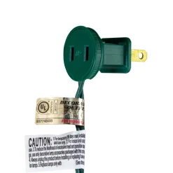 50ct Pure White LED Mini Christmas Lights, 16.25ft Green Wire