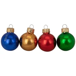 18ct Red and Green Beaded Garland with Christmas Ornaments 30