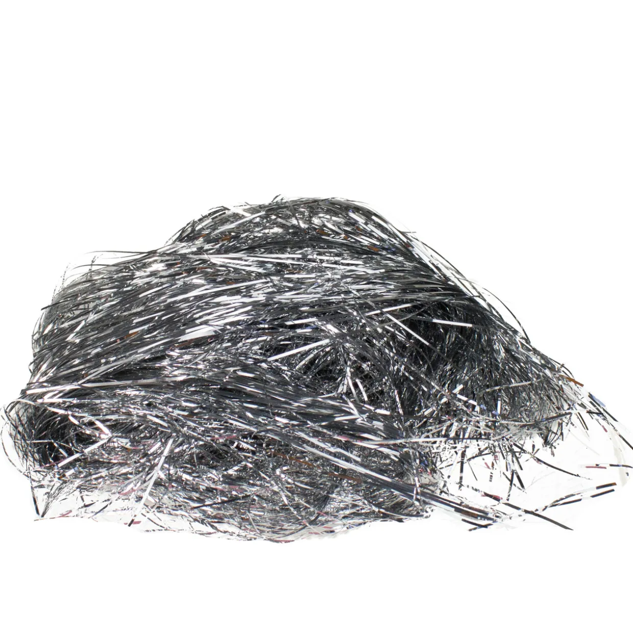 1000ct Silver Tinsel Icicle Strands - 18" Christmas Decorations