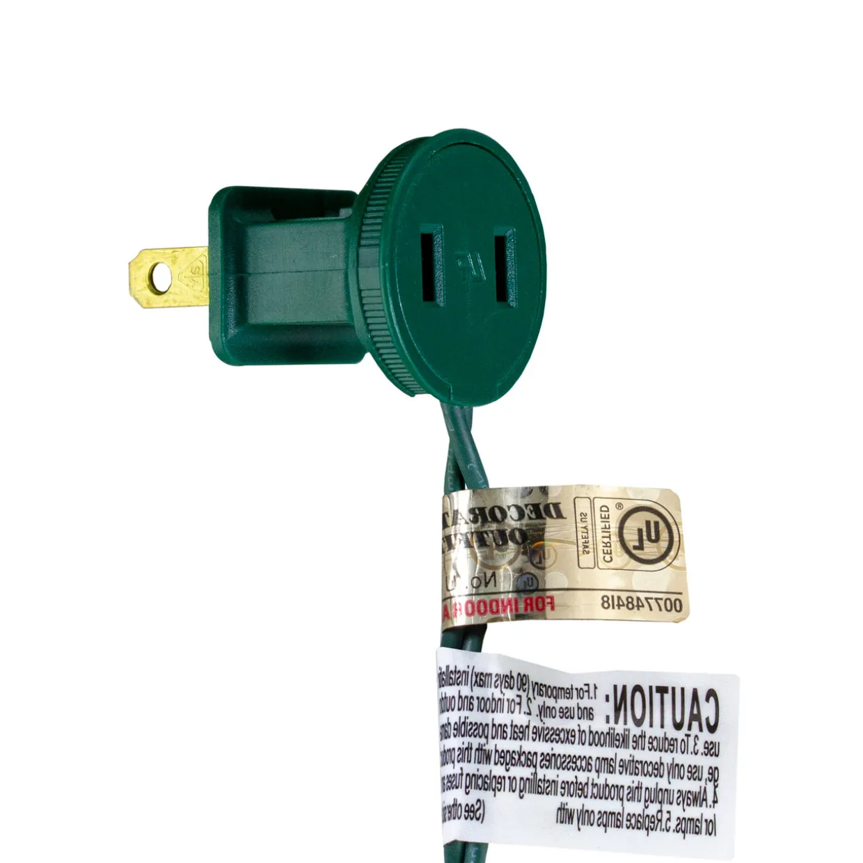 35ct White LED Mini Christmas Lights - 11.25ft Green Wire