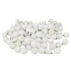 96ct White Shatterproof 4-Finish Christmas Ball Ornaments 1.5" (40mm)