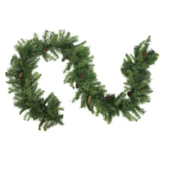 Dakota Red Pine Cones Artificial Christmas Garland - 9' x 16" - Unlit