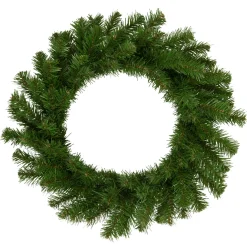 Deluxe Dorchester Pine Artificial Christmas Wreath, 18-Inch, Unlit