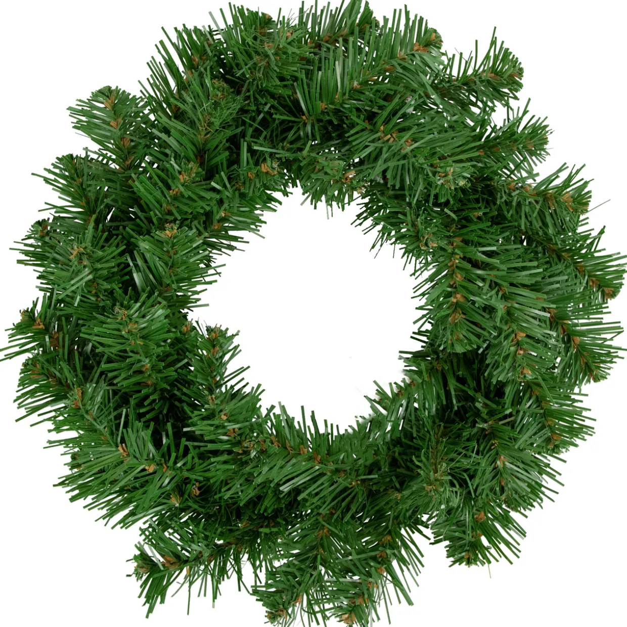Deluxe Dorchester Pine Artificial Christmas Wreath - 12" - Unlit