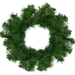 Deluxe Dorchester Pine Artificial Christmas Wreath, 8-Inch, Unlit