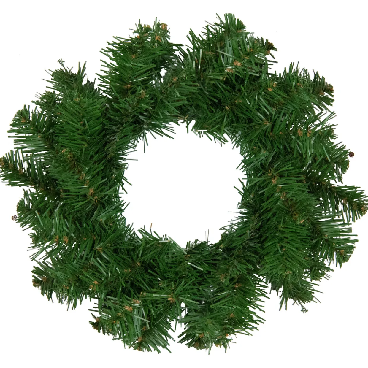 Deluxe Dorchester Pine Artificial Christmas Wreath, 8-Inch, Unlit