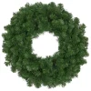 Deluxe Windsor Full Pine Artificial Christmas Wreath - 24" - Unlit