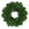 Deluxe Windsor Pine Artificial Christmas Wreath - 8" - Unlit