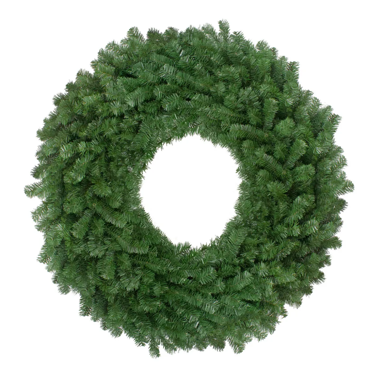 Deluxe Windsor Pine Artificial Christmas Wreath, 48" - Unlit