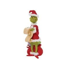 Department 56 Dr Seuss Grinch Checking His List Christmas Figure #6010972
