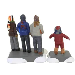 Dept 56 a Christmas Story C'mon Guys Wait Up Christmas Figure