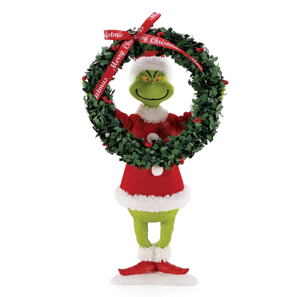 Dept 56 Grinch Decorates Christmas Figure
