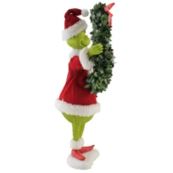 Dept 56 Grinch Decorates Christmas Figure