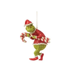 Dept 56 The Grinch with Candy Canes Christmas Ornament