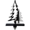 Double Pine Tree Christmas Stocking Holder - 7"