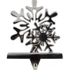 Double Snowflakes Christmas Stocking Holder - 6"