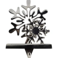 Double Snowflakes Christmas Stocking Holder - 6"