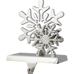 Double Snowflakes Christmas Stocking Holder - 6