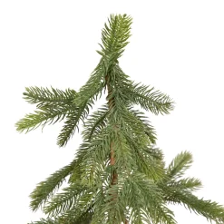 Downswept Pine Artificial Christmas Tree - 4'