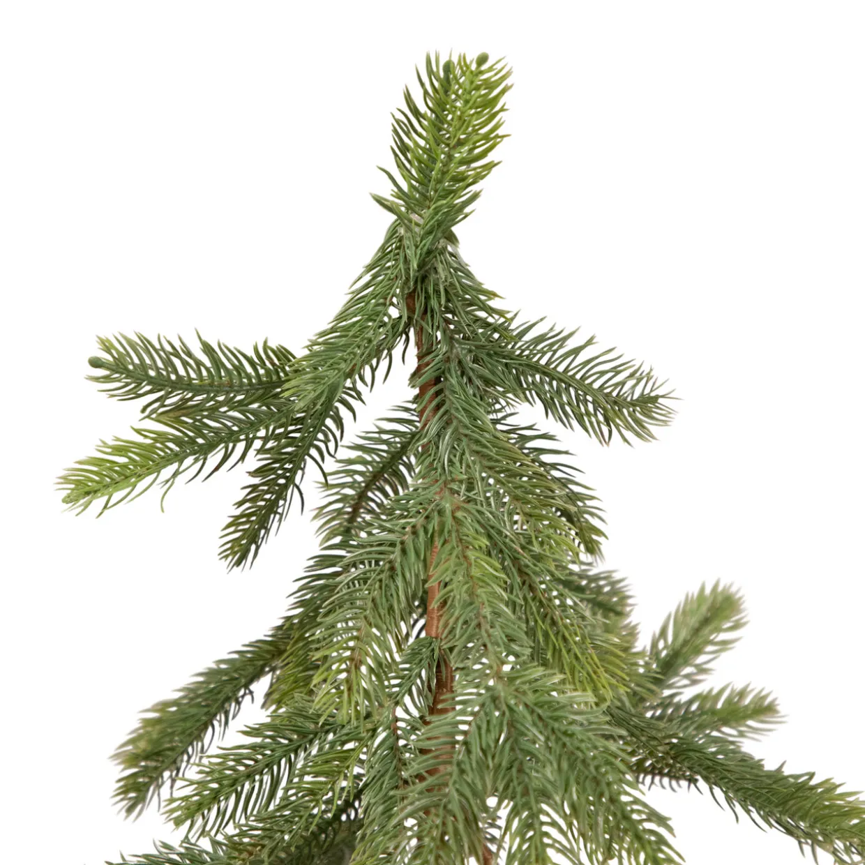 Downswept Pine Artificial Christmas Tree - 4'