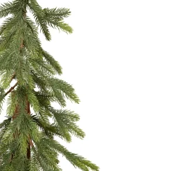 Downswept Pine Artificial Christmas Tree - 4'