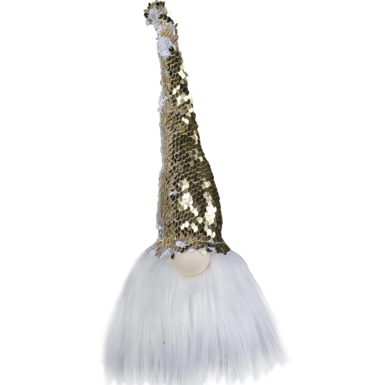 Elf Gnome with Sequin Hat Christmas Figure - 12"