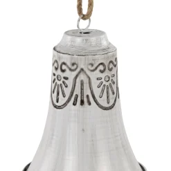 Embossed Bells Christmas Ornaments - 6