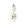 Enesco Faceted Acrylic Mistletoe Kisses Christmas Ornament