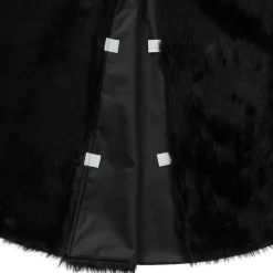 Faux Black Sable Fur Christmas Tree Skirt - 48