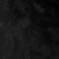 Faux Black Sable Fur Christmas Tree Skirt - 48