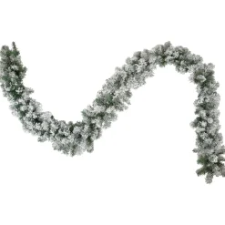 Flocked Madison Pine Artificial Christmas Garland - 9' x 10" - Unlit