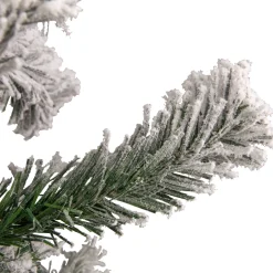 Flocked Madison Pine Artificial Christmas Garland - 9' x 10" - Unlit