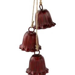 Fluted Bells Trio Christmas Decorations - 20