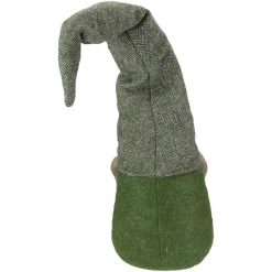 Forest Tree Chevron Hat Gnome Head Christmas Decoration - 21