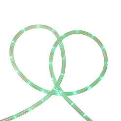 18ft Green LED Christmas Rope Lights