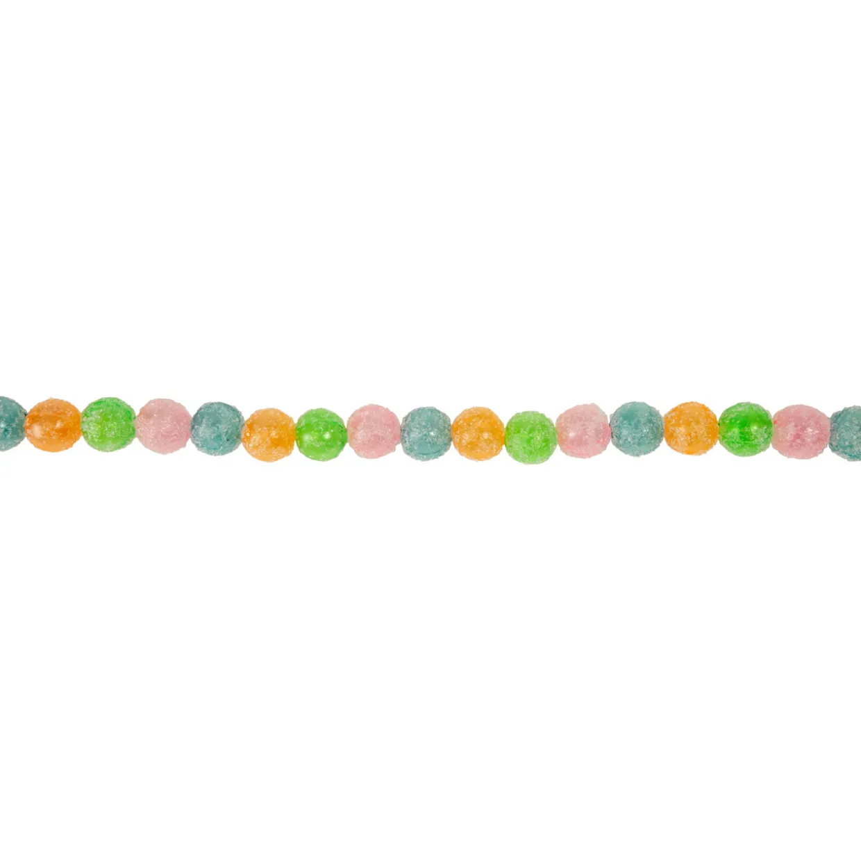 6ft Pastel Faux Candy Christmas Garland - Unlit