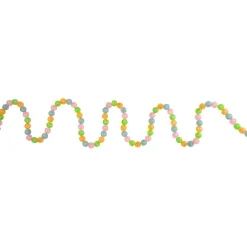 6ft Pastel Faux Candy Christmas Garland - Unlit