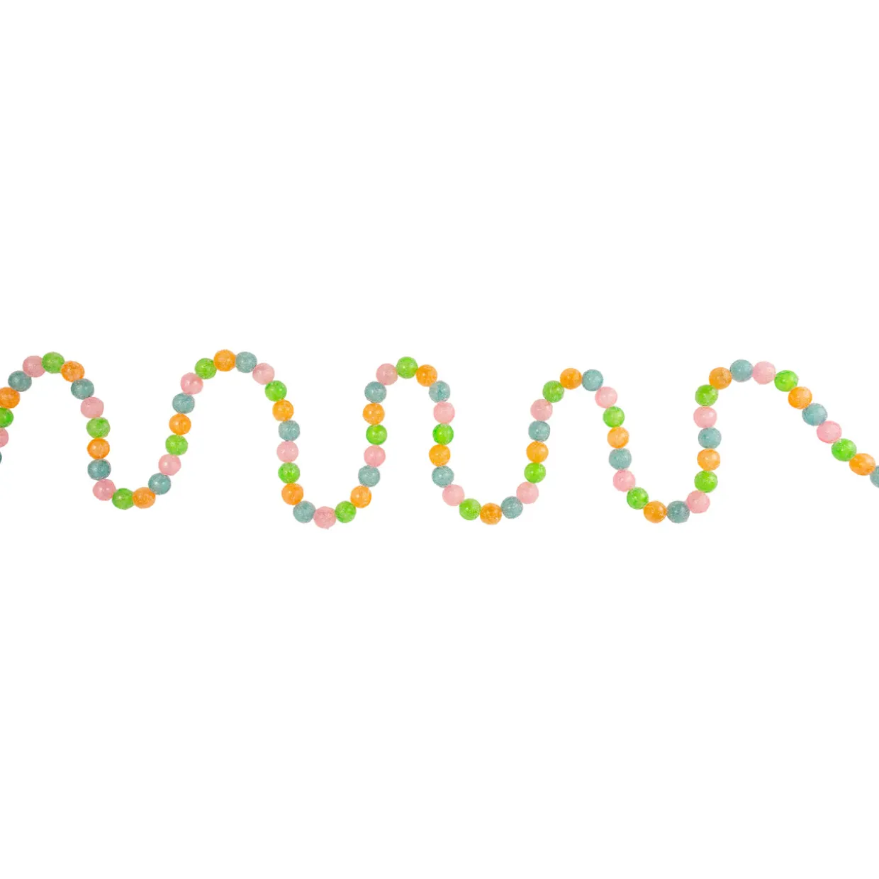 6ft Pastel Faux Candy Christmas Garland - Unlit