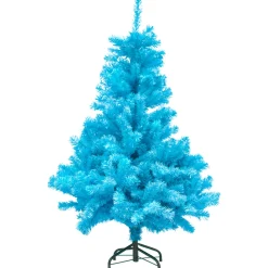 Full Pine Artificial Christmas Tree - 4' - Cerulean Blue - Unlit