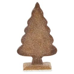 Glittered Gingerbread Tree Christmas Decoration - 8.25