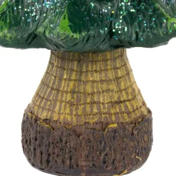 Glittered Pine Tree Christmas Decoration - 12